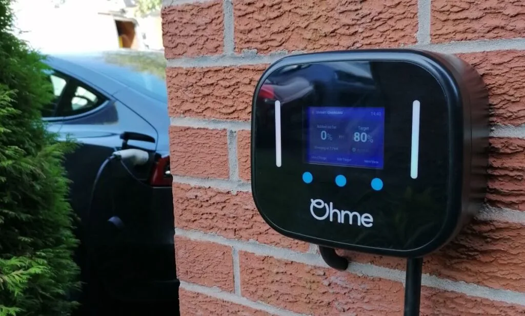 Ohme EV Charging point installed